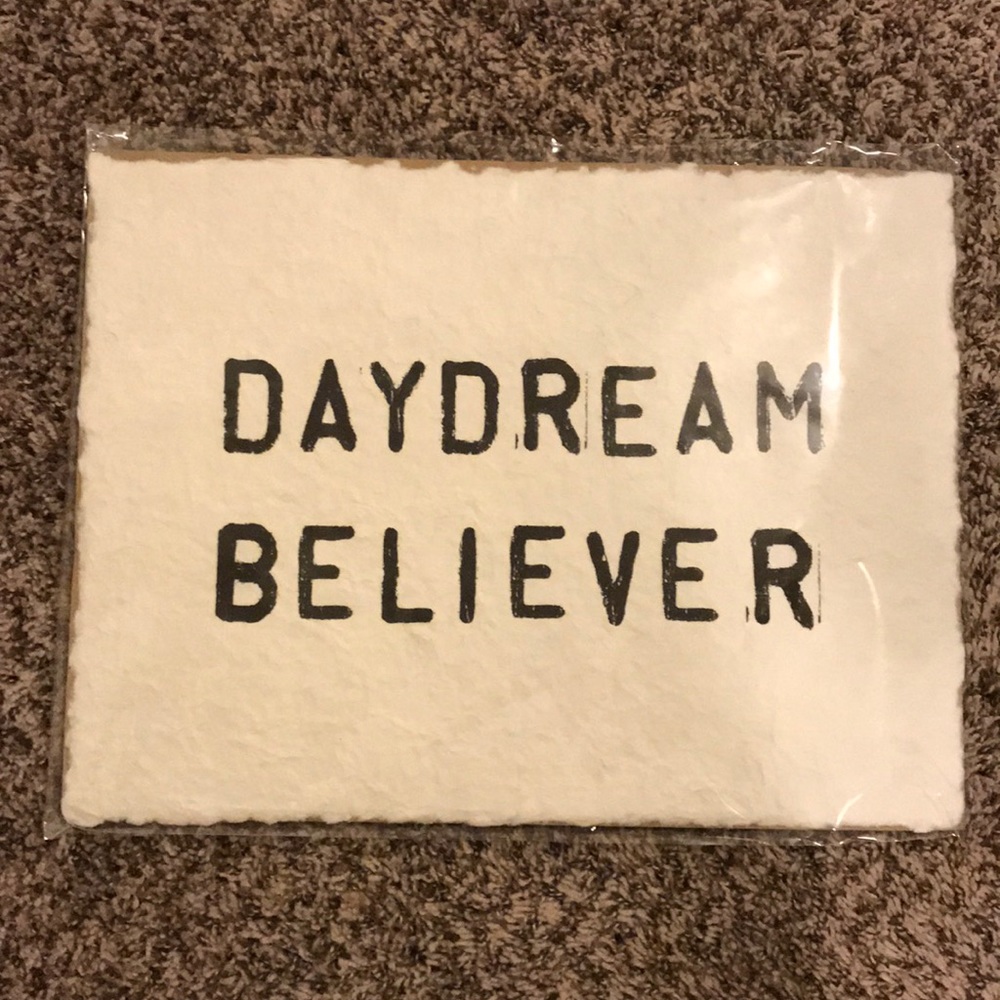 Disneyland paper mache print